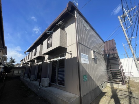 埼玉県飯能市　外壁塗装（アパート）空室率の改善サムネイル