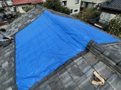 東京都東久留米市　屋根雨漏り　外壁塗装（Ｋ様邸）サムネイル